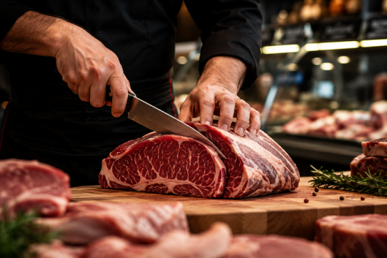 Couper la viande Couper la viande
