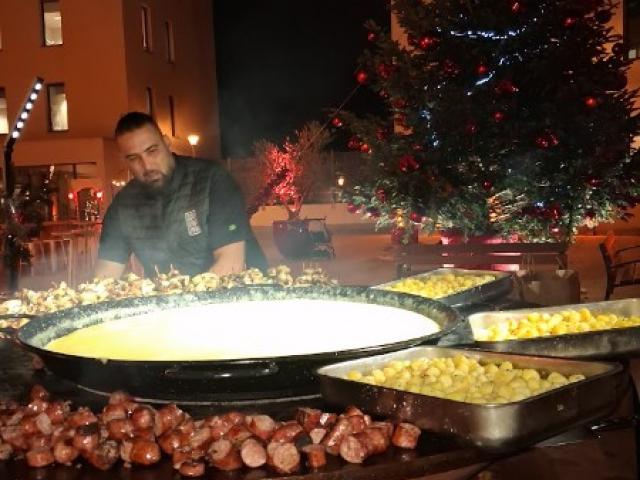 Raclette géante 250 personnes